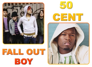 Fall Out Boy & 50 Cent Charlotte Concert April 24th