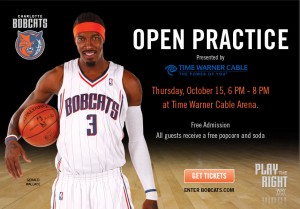 Charlotte Bobcats Open Practice Oct 15th