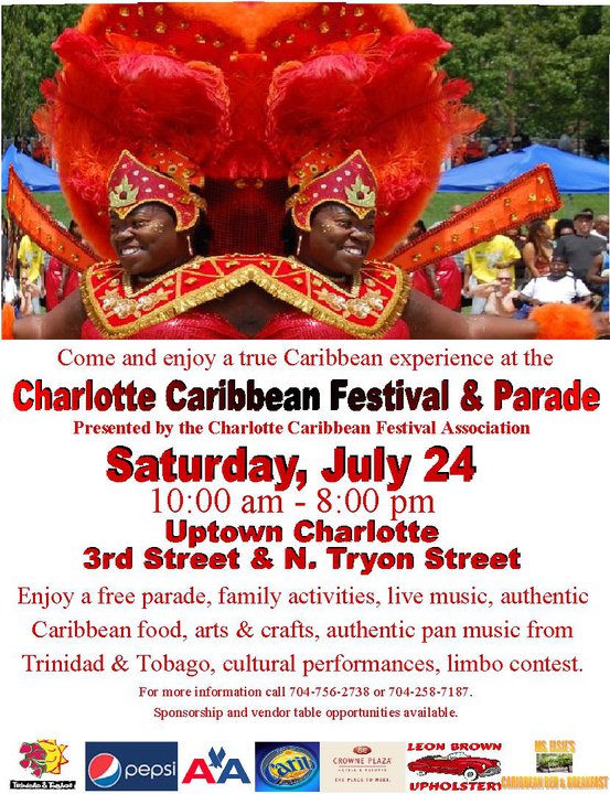 Charlotte Caribbean Festival July 24th