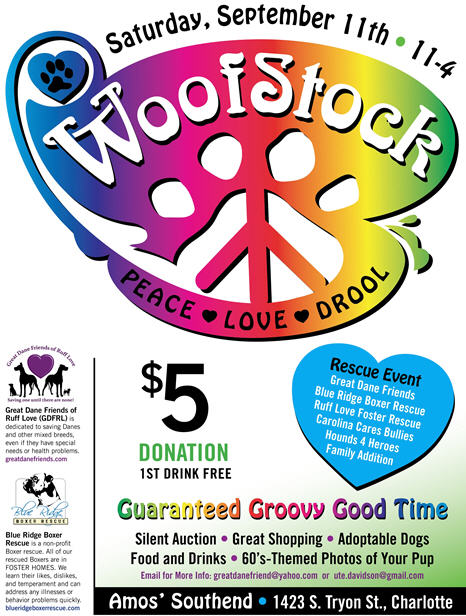 2nd Annual Woofstock Saturday, Sept 11th