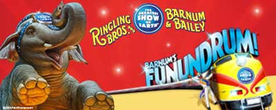 Ringling Bros & Barnum & Bailey Circus Jan 26th-30th