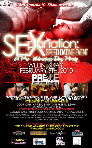 Pre-Valentine’s Day Speed Dating Event Feb 9th