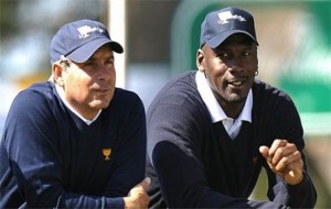 Michael Jordan Fred Couples Presidents Cup