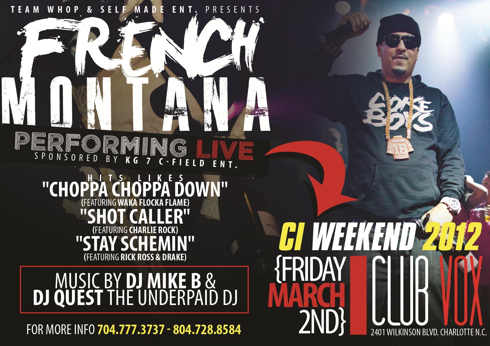 French Montana Performing Live