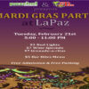 Mardis Gras Party at La Paz 022112