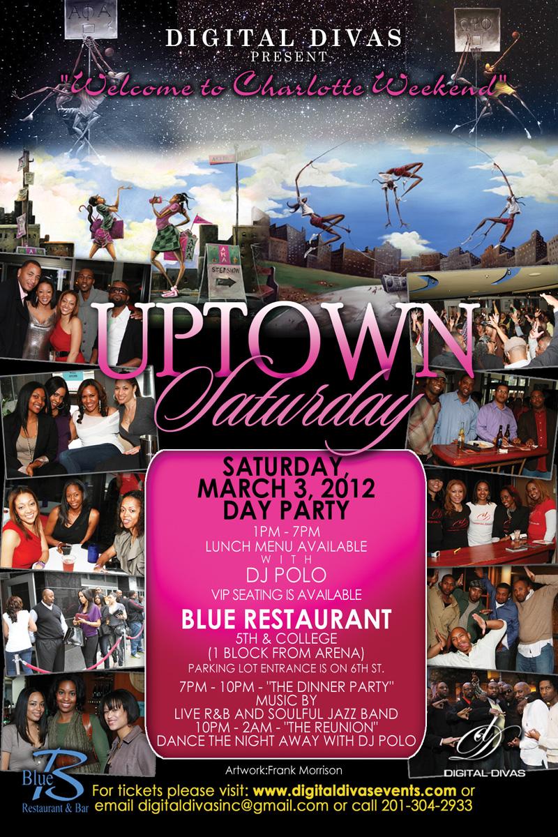 Digital Divas Presents: 7th Annual “Uptown Saturday” @ Blue