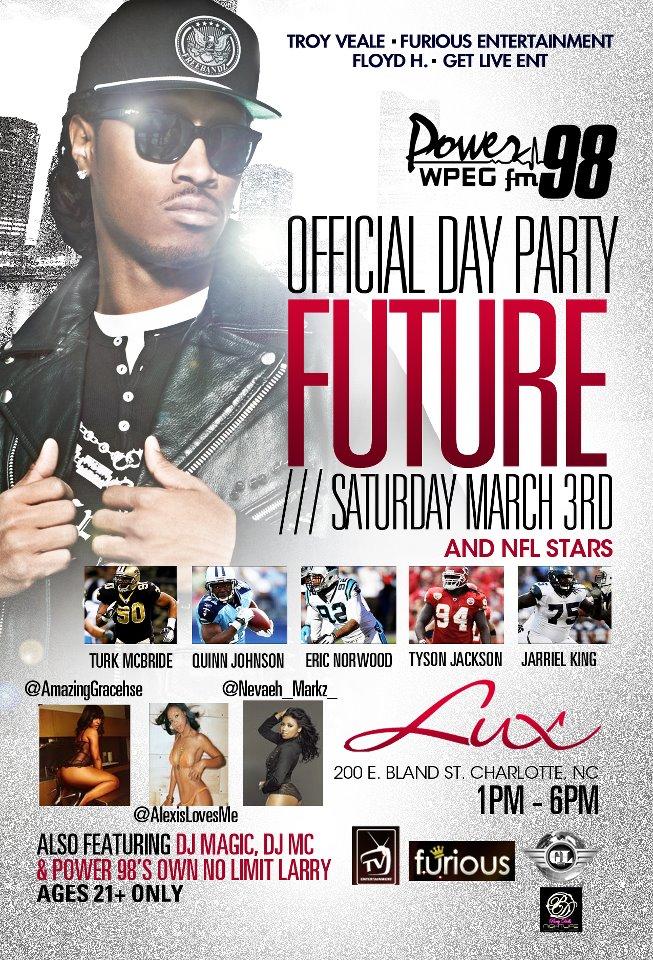 OFFICIAL POWER 98FM  DAY PARTY FINALE  STARRING  FUTURE