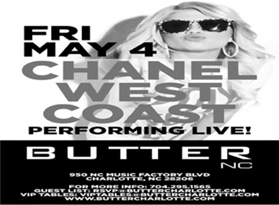 Chanel West Coast at Butter May 4th CharlotteHappening
