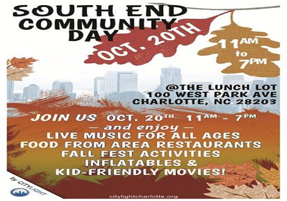 South End Community Day – Oct 20th