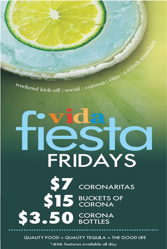 Fiesta Fridays At Vida