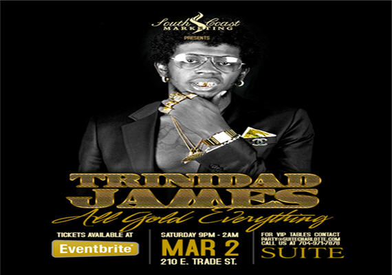Trinidad James Hosts the All Gold Everything Party