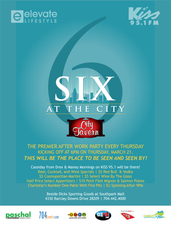 Six At The City Tavern Southpark