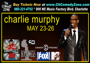 Charlie Murphy Comedy Zone Charlotte May 2013