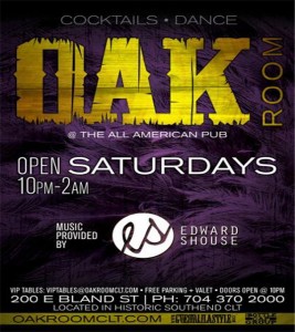 Oak Room Saturdays