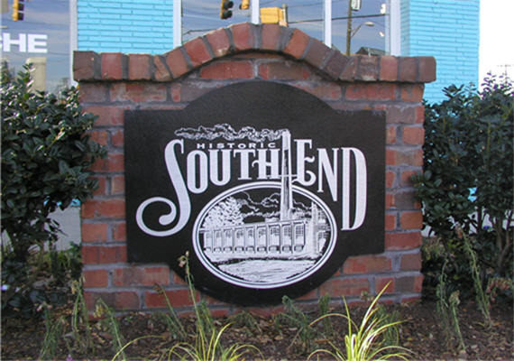 Historic SouthEnd Charlotte Sign