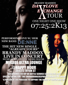 Da Love Tour Love Exchange feturing Brandy Maddox Live
