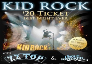 Kid Rock ZZ Top Uncle Kracker Charlotte
