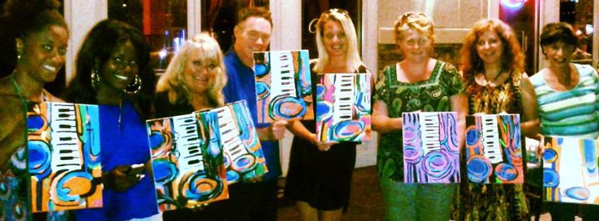 Art Wine Down (Fun Adult Painting Class) Free Appetizers
