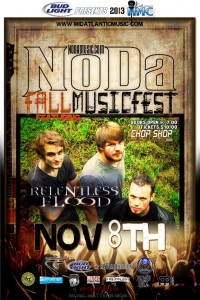 2013 NoDa Fall Music Fest Flyer 3