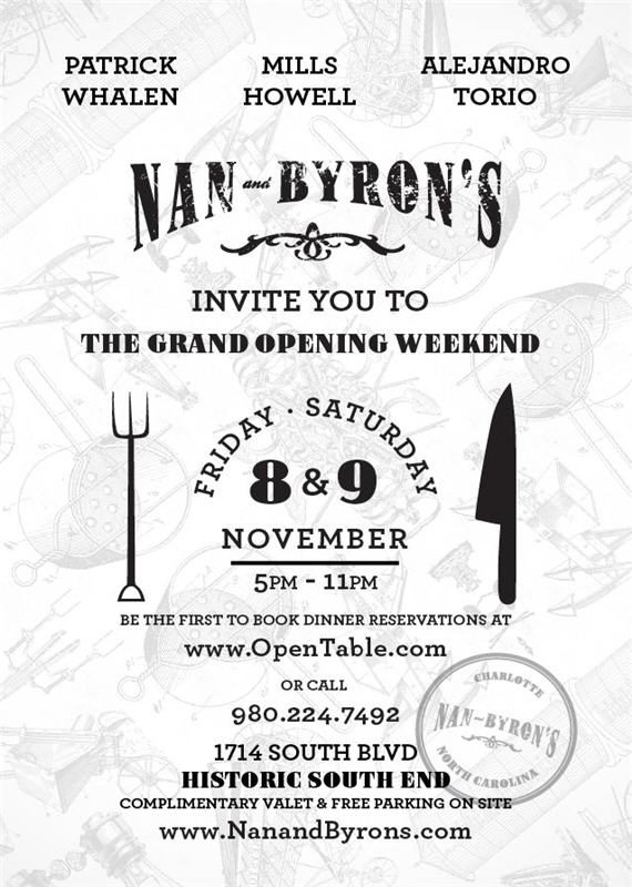 Nan and Byrons Grand Opening Weekend