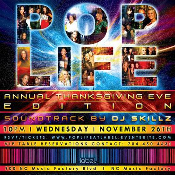 Pop Life At Label Thanksgiving Eve 2014