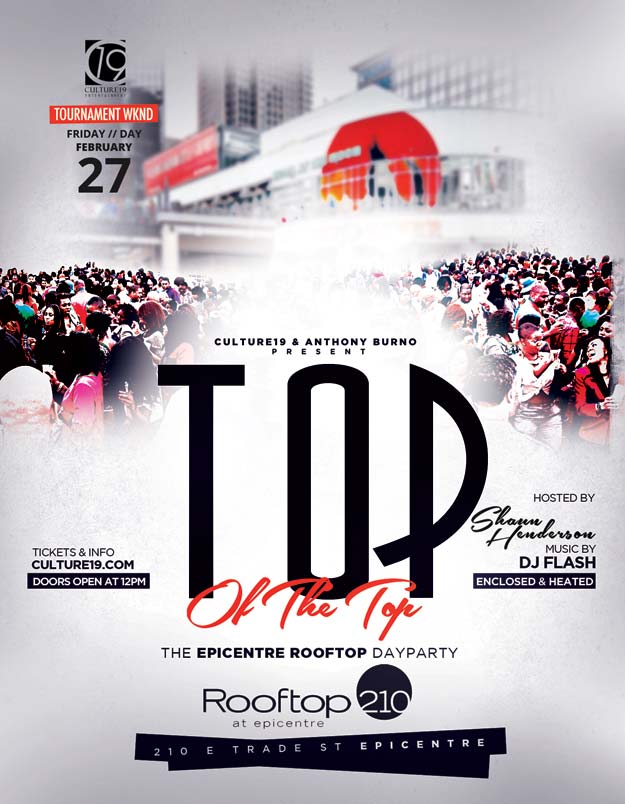 TOP of the TOP Epicentre Rooftop Dayparty