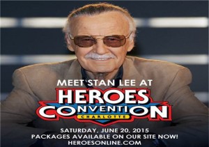 Meet Stan Lee at 2015 HeroesCon Charlotte