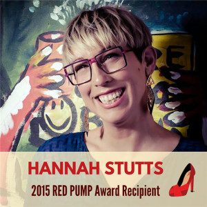 Hannah Stutts 2015 Red Pump Award Recipient