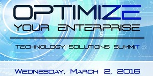 Optimize Your Enterprise Technology Solutions Summit