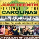 Juneteenth Festival of the Carolinas presents its 20th Annual Celebration