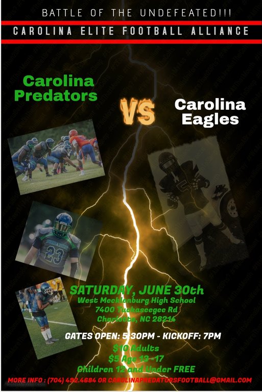 Carolina Predators -vs- Carolina Eagles