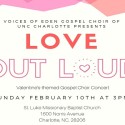 “Love Out Loud”- Valentine’s Themed Concert