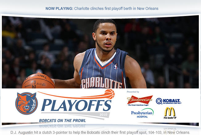 Charlotte Bobcats Clinch Franchise’s First Playoff Birth