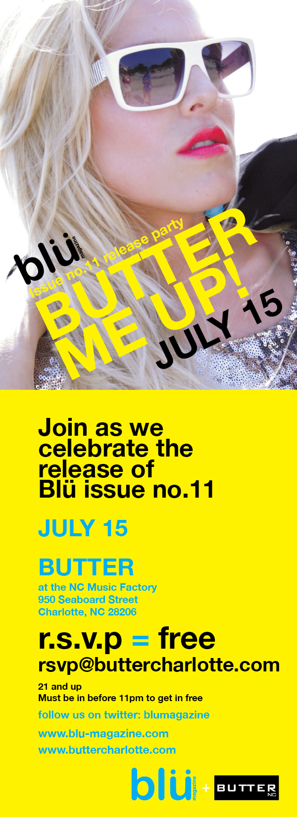 Blu Magazine Issue Party July 15th
