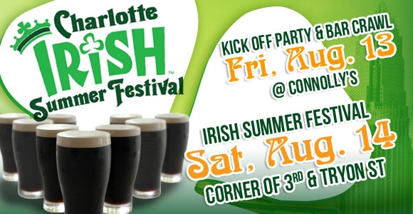 Charlotte Irish Summer Festival August 14th
