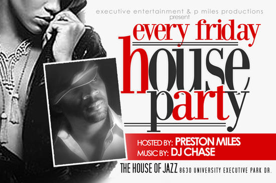 Friday Night House Party @ House Of Jazz