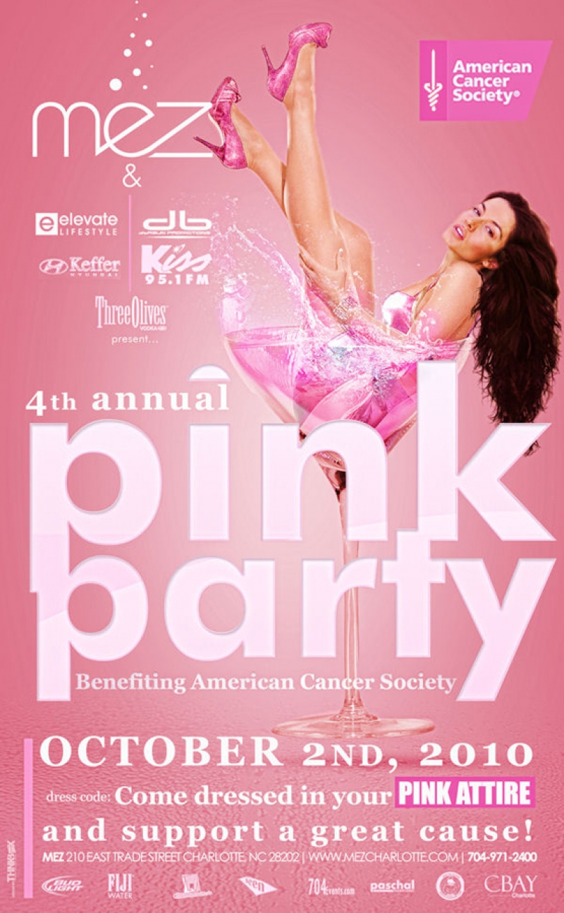 4th Annual Pink Party Oct 2nd