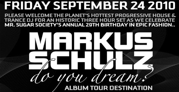 Markus Schulz at The Forum Friday Sept 24th