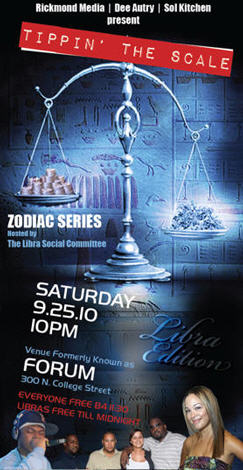 Zodiac Series – Libra Edition – Sept 25th
