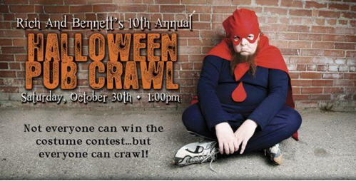 Rich & Bennett’s 10th Annual Halloween Pub Crawl