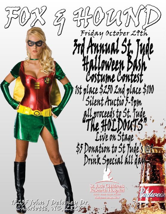 3rd Annual St. Jude Halloween Bash Oct 29th