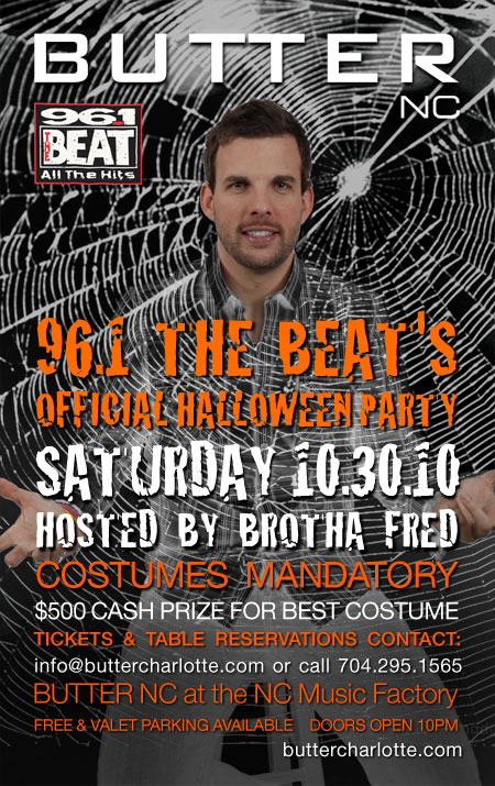 96.1 Official Halloween Party hosted by Brotha Fred