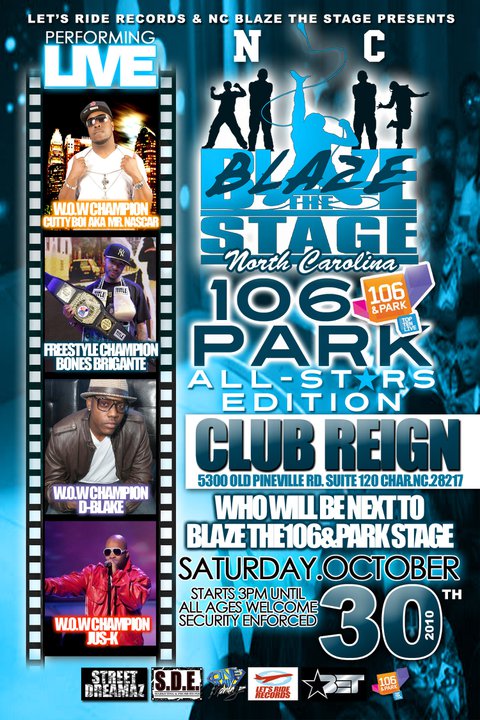 NC Blaze The Stage – 106 & Park All Stars Edition