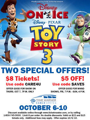 Disney On Ice Presents Toy Story 3 Oct 6-10