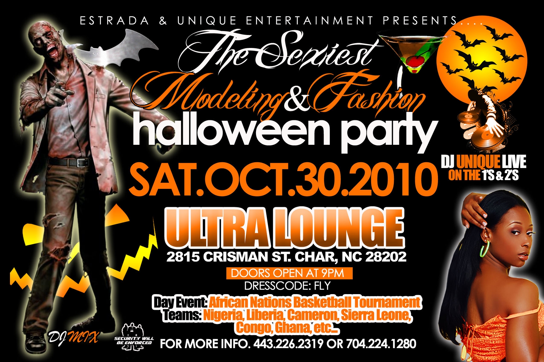 Modeling & Fashion Halloween Party