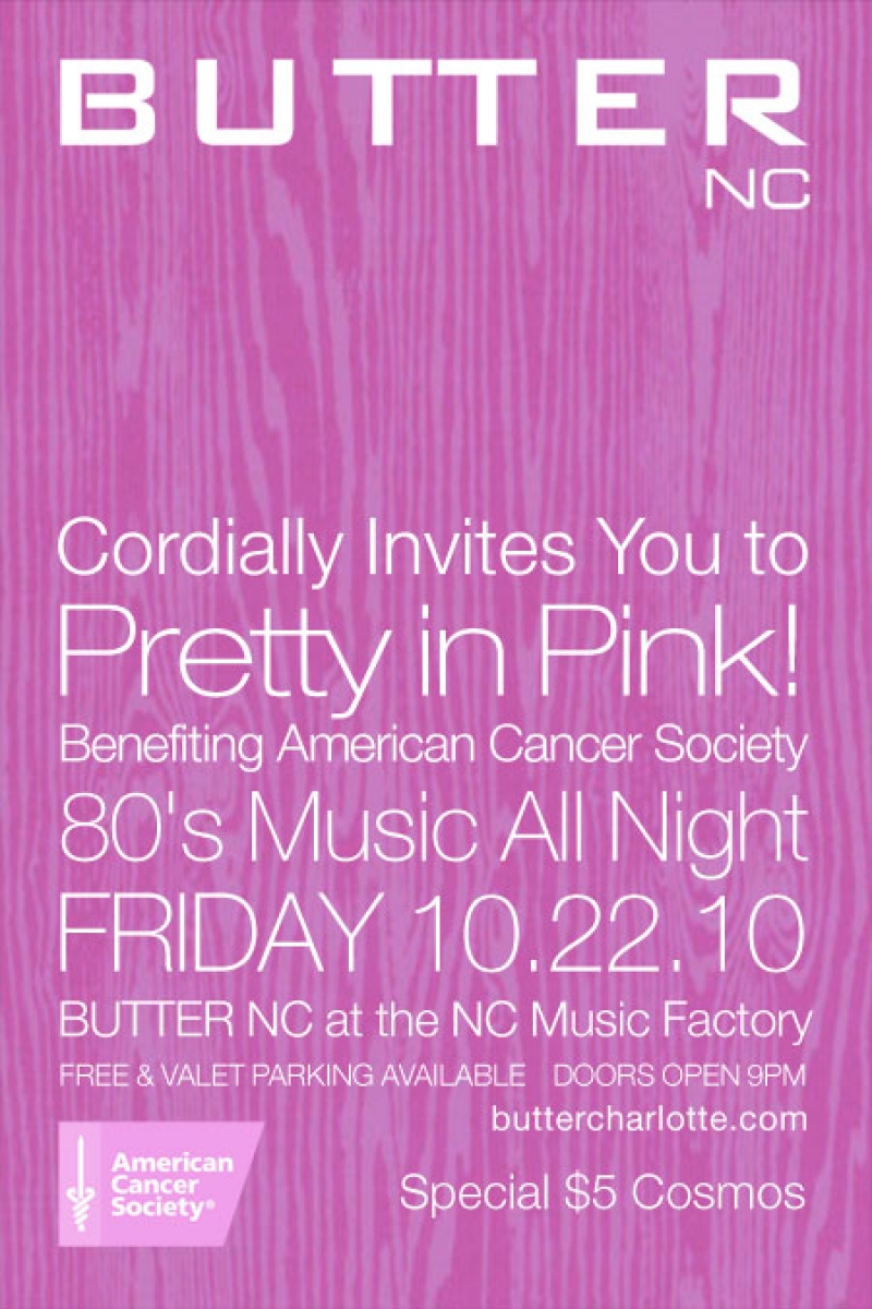 Pretty in Pink! Benefiting American Cancer Society