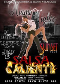 Miami Nights Present Salsa Caliente