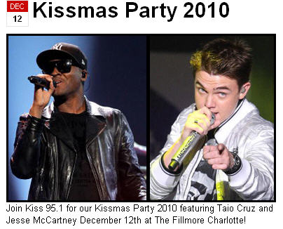 KISS 95.1 Presents Kissmas Concert 2010