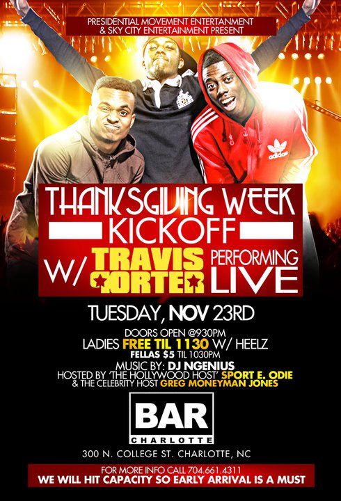 Travis Porter Live Nov 23rd