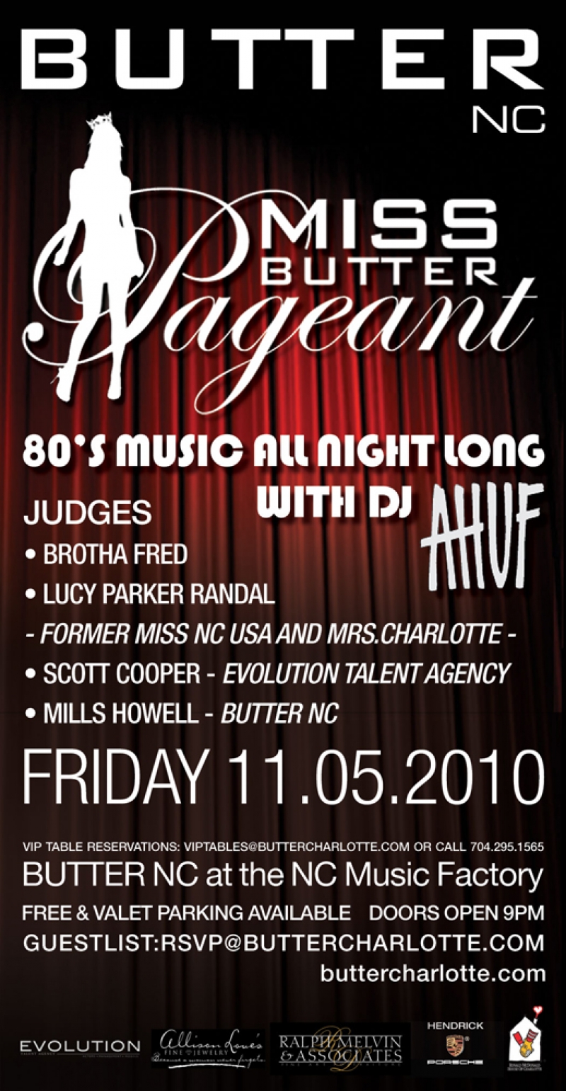 Miss Butter Pageant Nov 5th